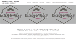 Desktop Screenshot of melbournecheekymonkeymarket.com